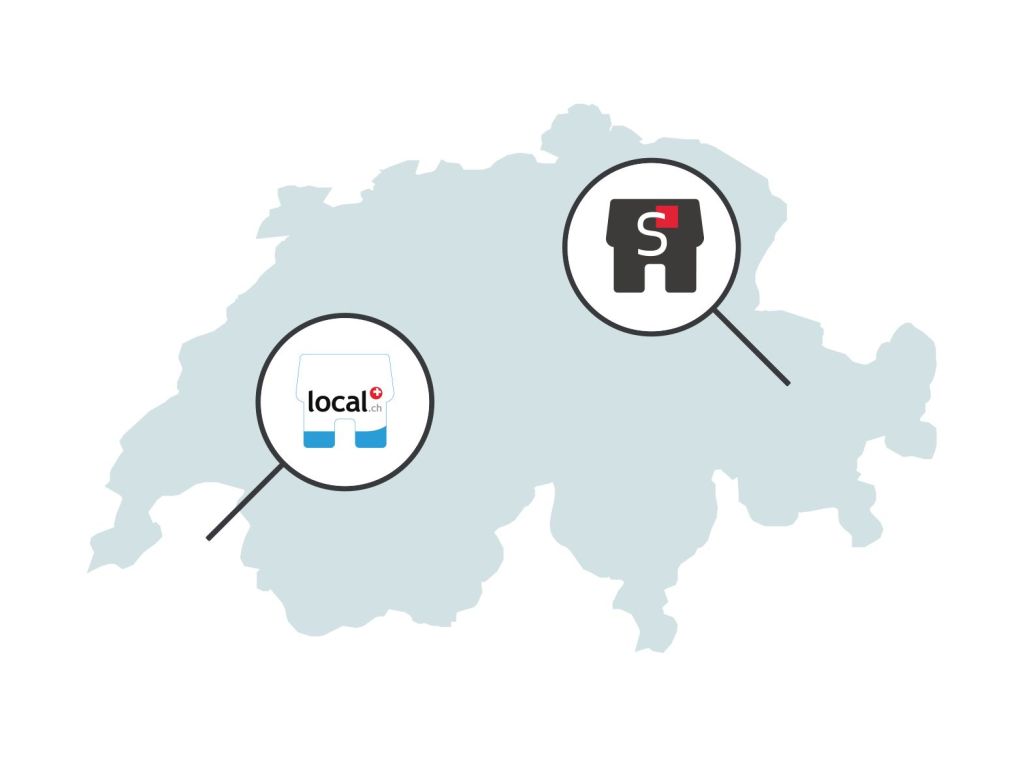 digitalPLUS mit search.ch und local.ch